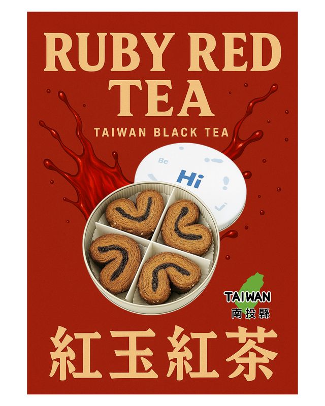 Hi 紅玉紅茶蝴蝶酥