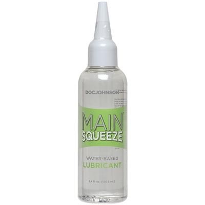 Main Squeeze Water Based Lubricant - 3.4 fl. Oz Main Squeeze Water Based Lubricant - 3.4 fl. Oz