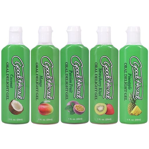 GoodHead - Oral Delight Gel - Tropical Fruits - 5 Pack - 1 fl. oz.