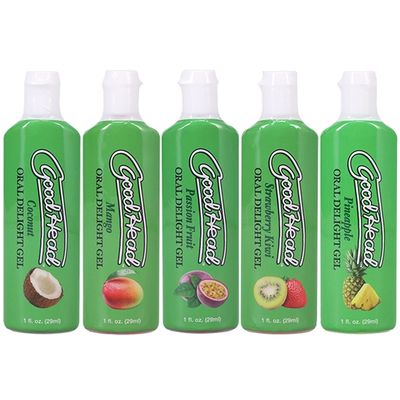 GoodHead - Oral Delight Gel - Tropical Fruits - 5 Pack - 1 fl. oz.