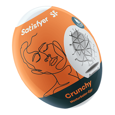Satisfyer Masturbator Egg Single Crunchy Satisfyer Masturbator Egg Single Crunchy
