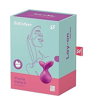 Satisfyer Viva la Vulva 3 - Violet Satisfyer Viva la Vulva 3 - Violet