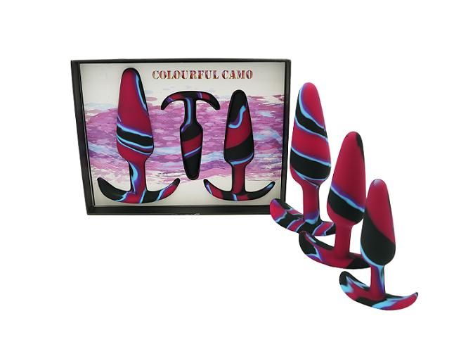 Colourful Camo SAIL Anal Kit Blue Colourful Camo SAIL Anal Kit Blue