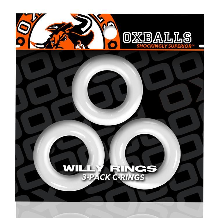 OXBALLS WILLY RINGS 3-pack stretchy cockrings