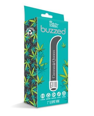 Prints Charming Buzzed 7 Prints Charming Buzzed 7" G Spot Vibe Canna Queen