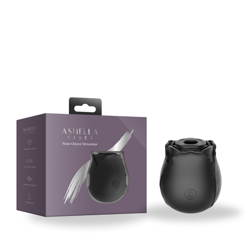Ashella Vibes Rose Clitoral Stimulator Ashella Vibes Rose Clitoral Stimulator