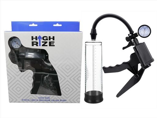 High Rize Pistol Grip & Pressure Gauge Pump High Rize Pistol Grip & Pressure Gauge Pump