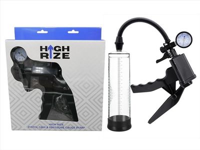 High Rize Pistol Grip & Pressure Gauge Pump High Rize Pistol Grip & Pressure Gauge Pump
