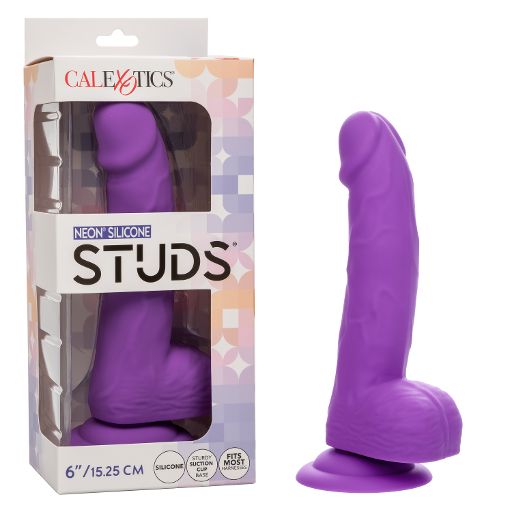 Neon® Silicone Studs® 6 Neon® Silicone Studs® 6"/15.25 cm - Purple
