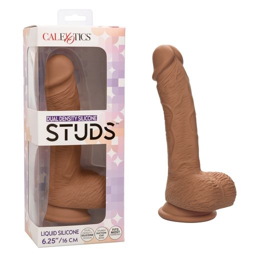 Dual Density Silicone Studs 6.25”/16 cm - Brown Dual Density Silicone Studs 6.25”/16 cm - Brown
