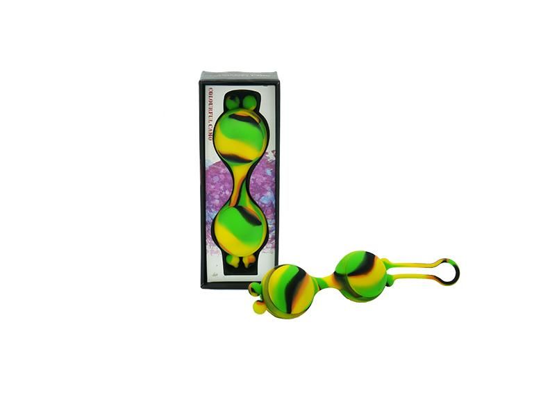 Colourful Camo LANA Kegel Ball Yellow Colourful Camo LANA Kegel Ball Yellow
