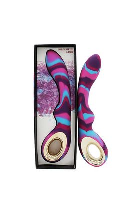 Colourful Camo Magic Vibrator Pink Colourful Camo Magic Vibrator Pink