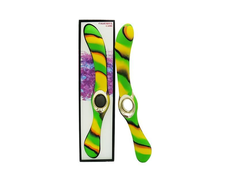 Colourful Camo Entice Vibrator Green Colourful Camo Entice Vibrator Green