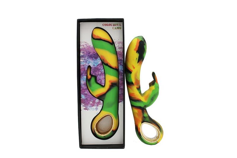 Colourful Camo Dini Vibrator Green (Heating) Colourful Camo Dini Vibrator Green (Heating)