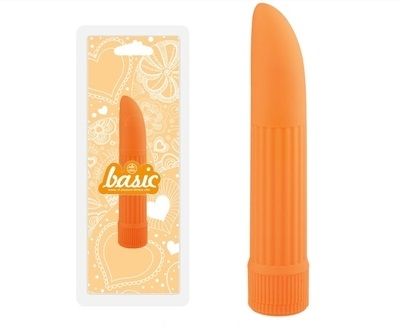 Basic 4" Vibrator Orange