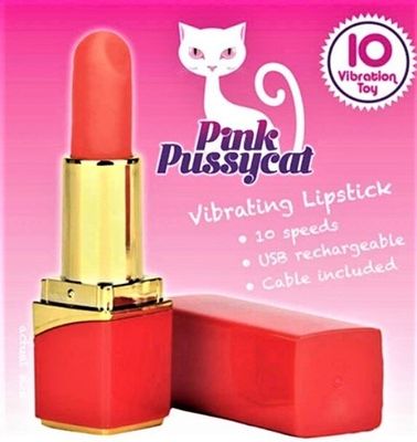 PINK PUSSYCAT RECHARHEABLE LIPSTICK VIBE PINK PUSSYCAT RECHARHEABLE LIPSTICK VIBE