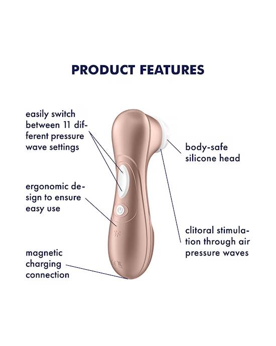 Satisfyer Pro 2 light rose gold