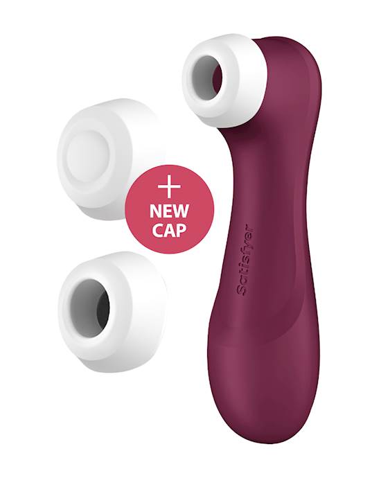 Satisfyer Pro 2 Generation 3 With Liquid Air - Wine Red