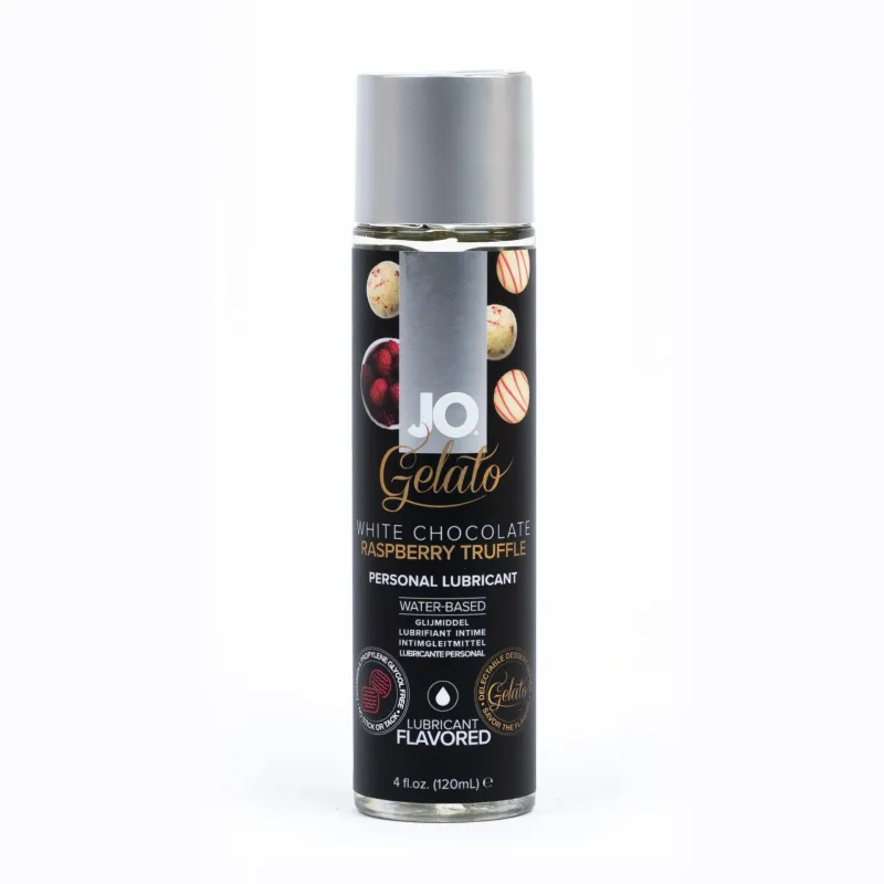 White Chocolate Raspberry Truffle Gelato Flavored Lubricant 120ml