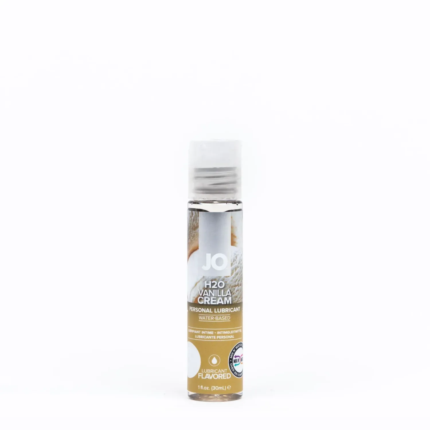 H2O Vanilla Cream Flavored Lubricant 120ml
