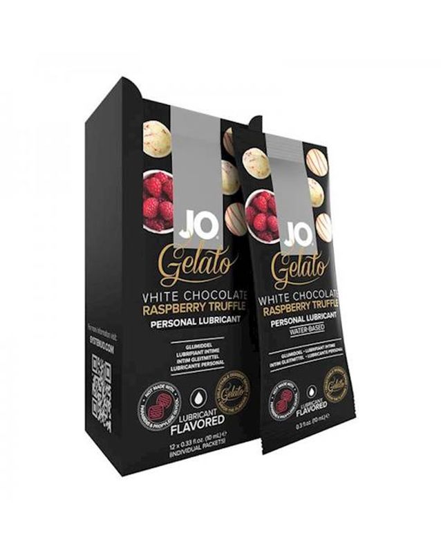 Jo H2o White Chocolate Raspberry Lubricant Foils