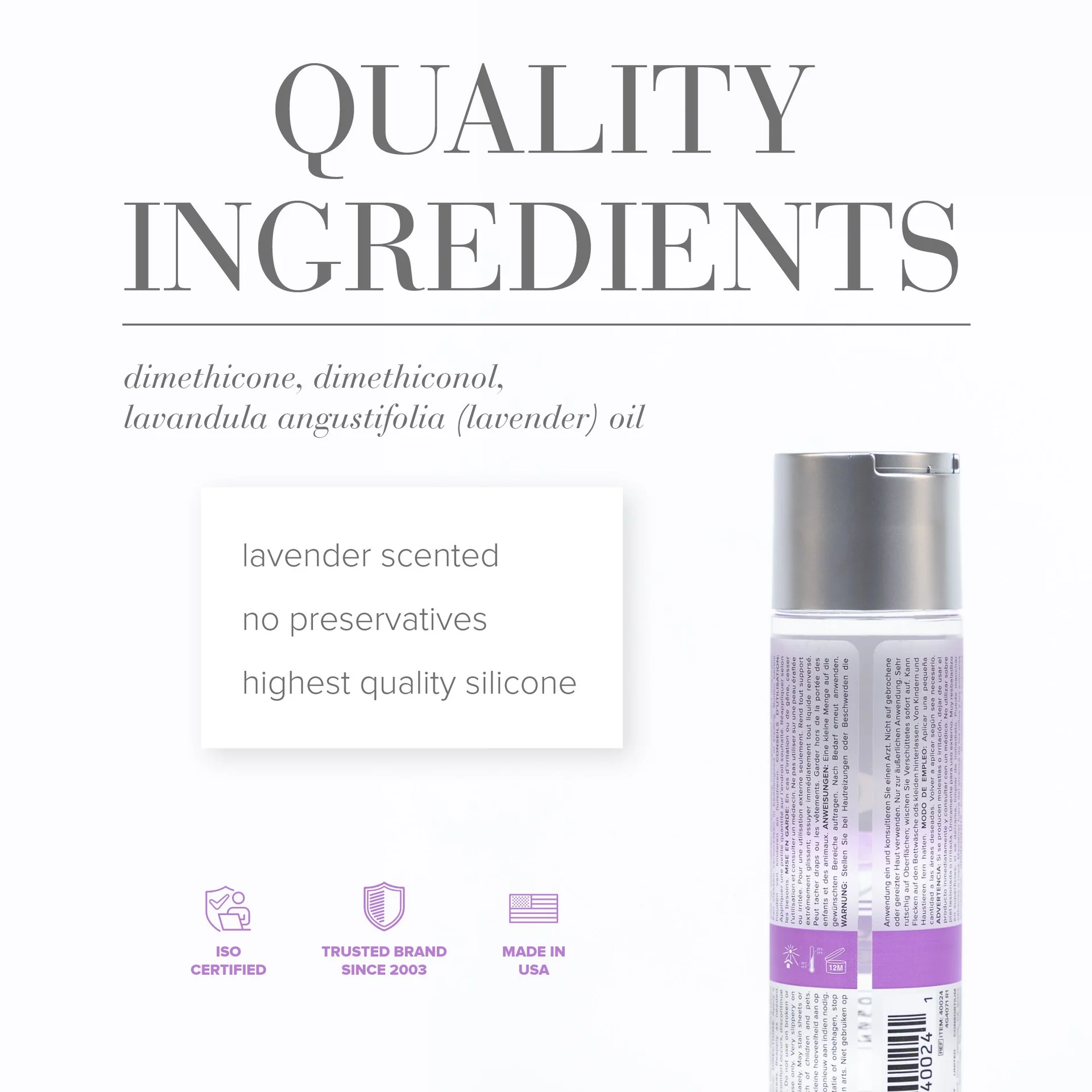 System Jo All-In-One Sensual Massage Glide Lavender Fields 120ml