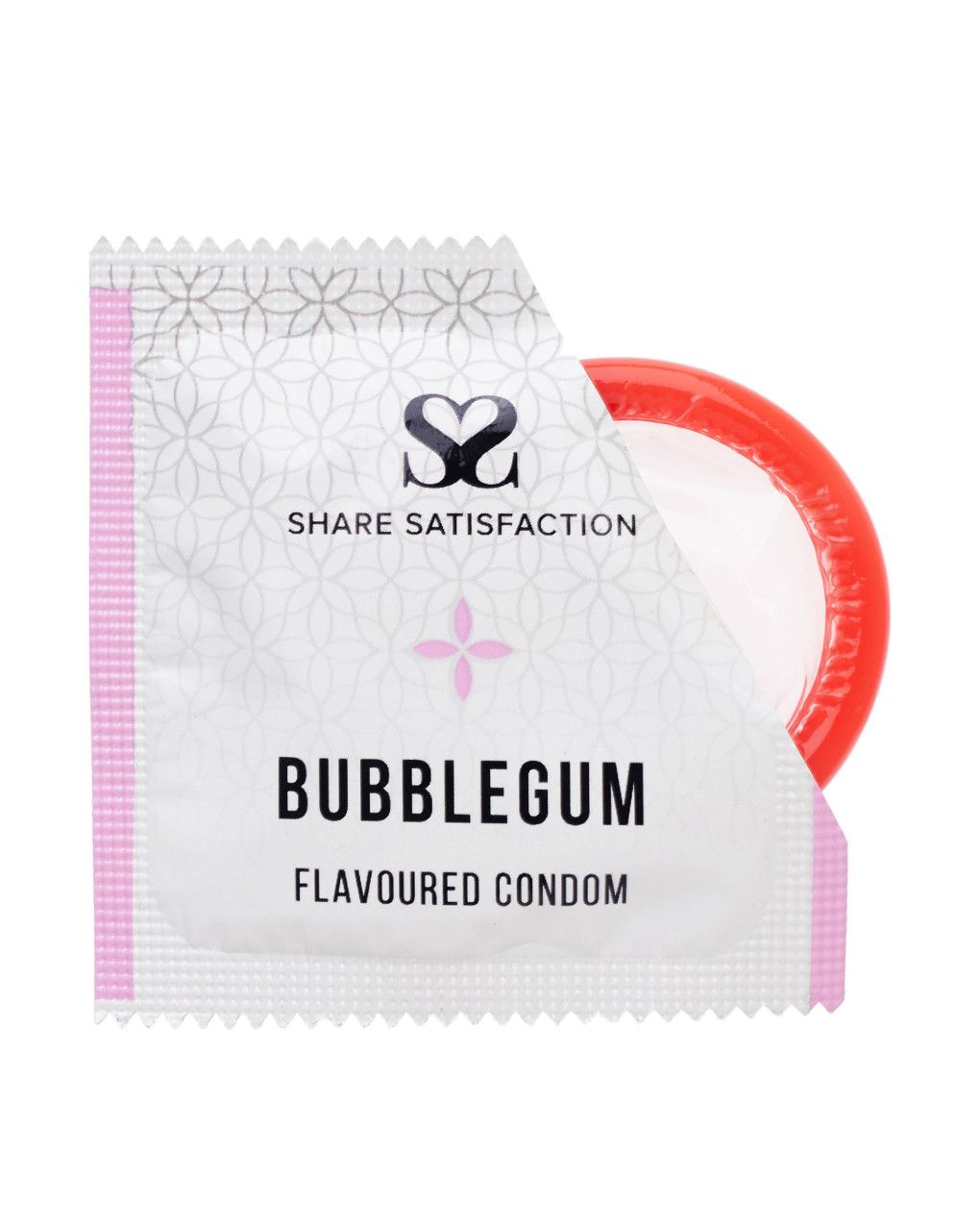 Share Satisfaction Bubblegum Flavoured Condoms 100 bulk Pack