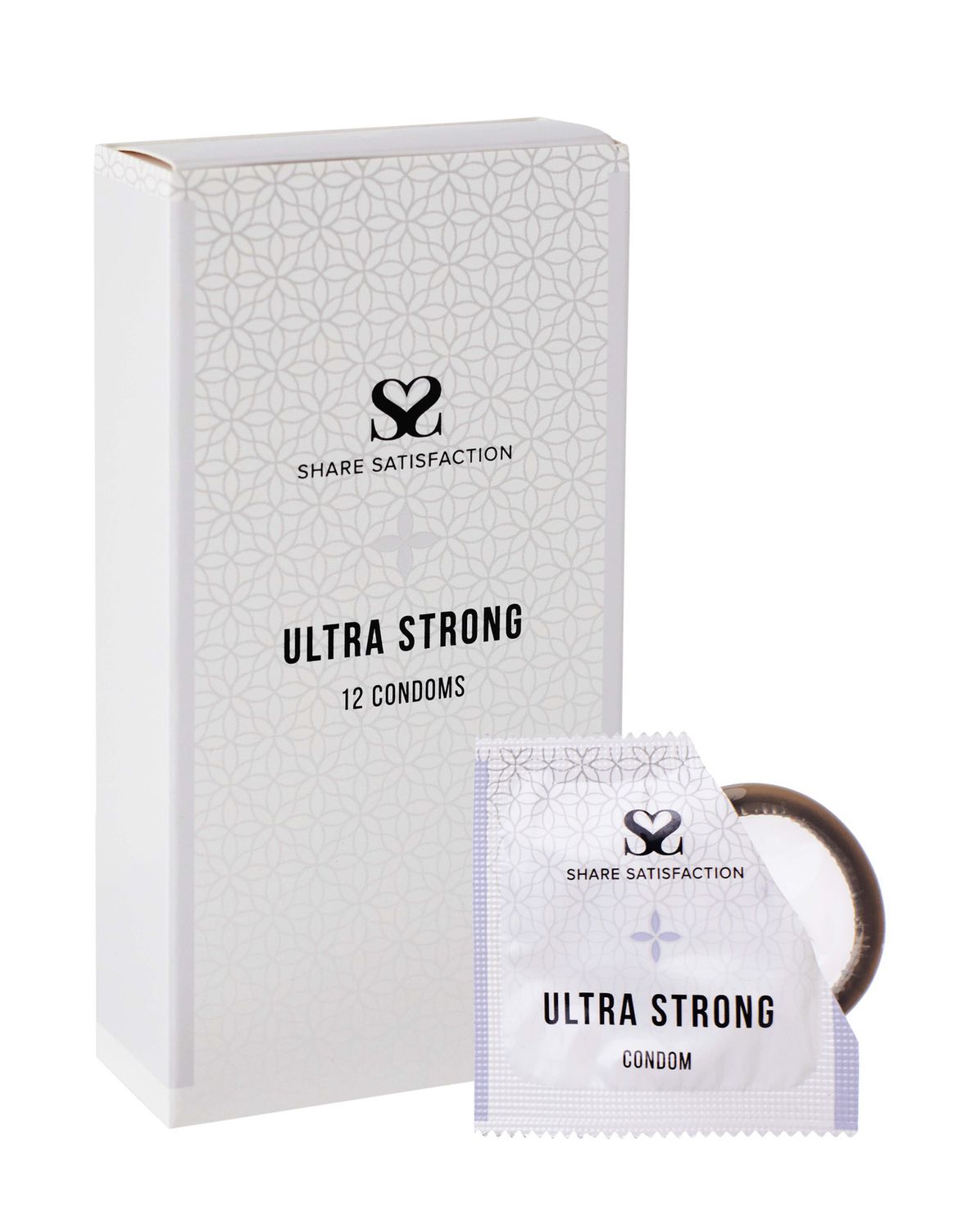 Share Satisfaction Ultra Strong Condoms 12 Pack