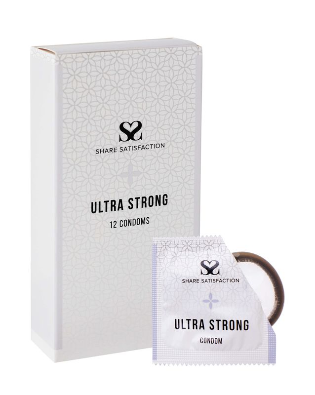 Share Satisfaction Ultra Strong Condoms 12 Pack