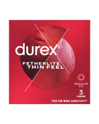 Durex Condoms Fetherlite Thin Feel Regular Fit 3pk