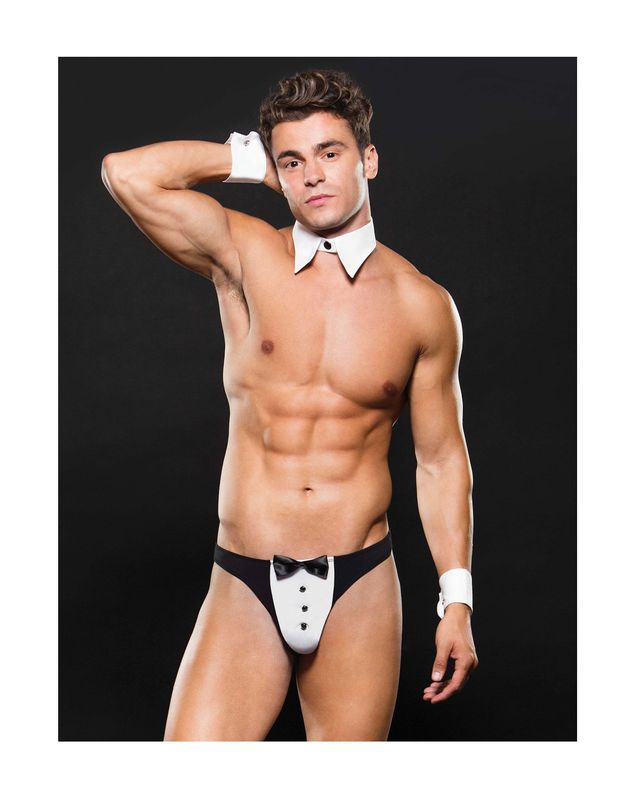 Envy 3 Piece Tuxedo Set With Cuffs And Collar L/XL Envy 3 Piece Tuxedo Set With Cuffs And Collar L/XL