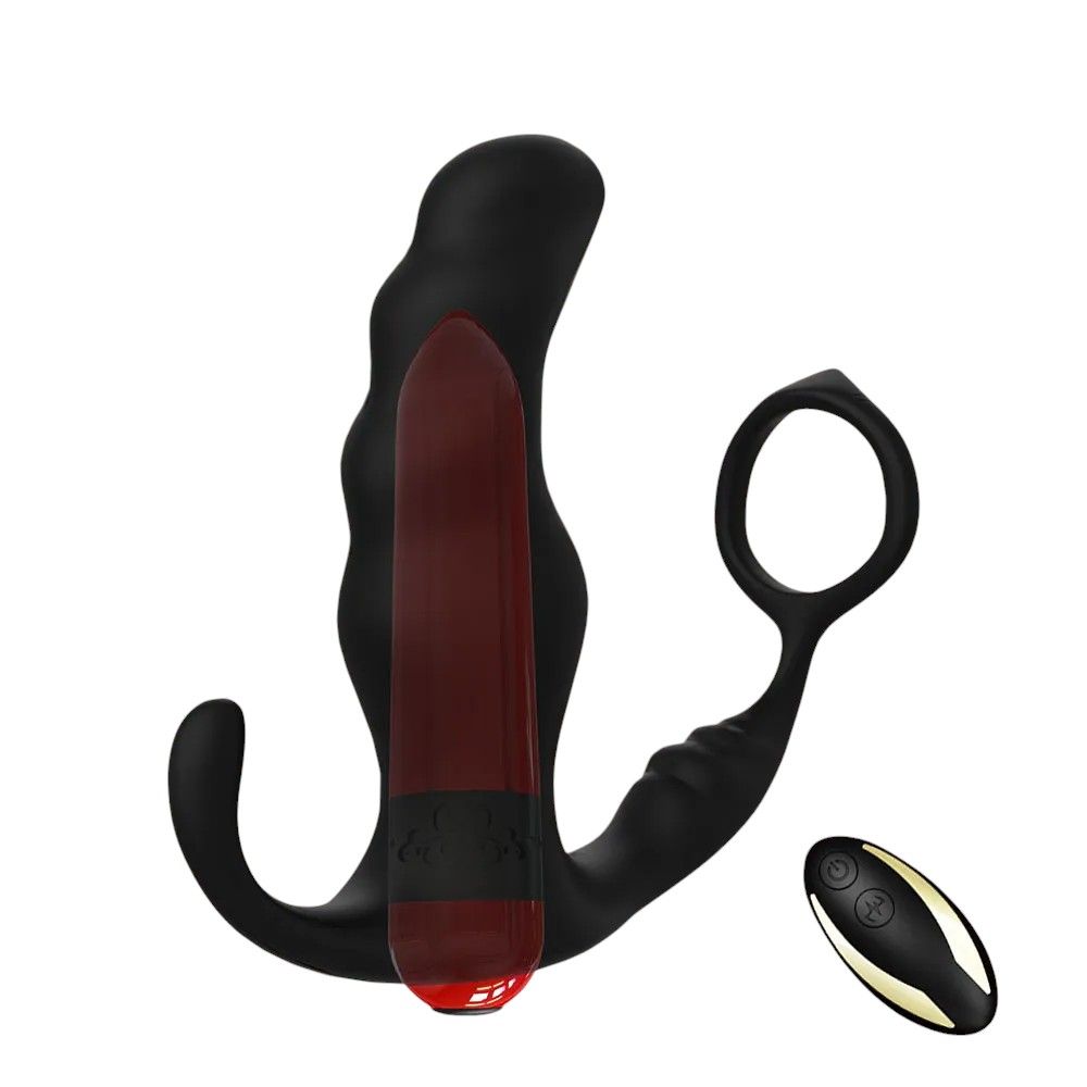 Remote Control Knight Prostate Vibrator USB Charging