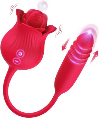 Rose Clitoral Tongue Vibrator