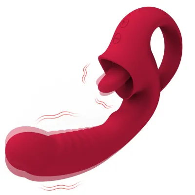 TONGUE LICKING VIBRATOR