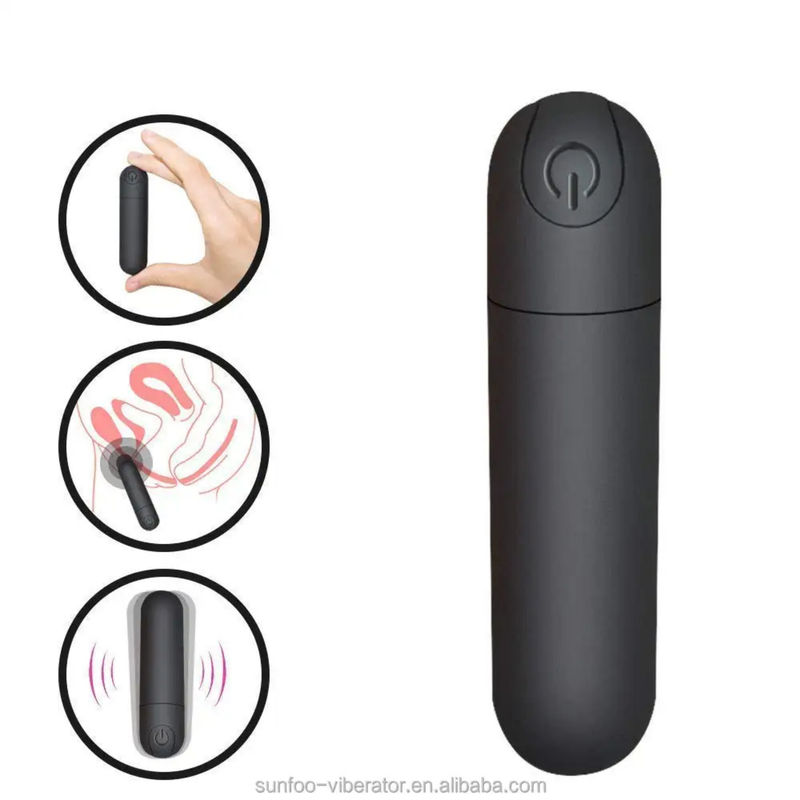 Pocket-Sized Pleasure: Rechargeable Bullet Vibrator