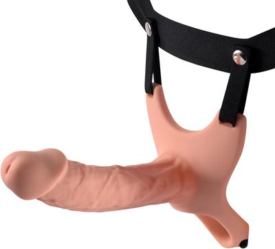 Realistic Hollow Strap-On Dildo