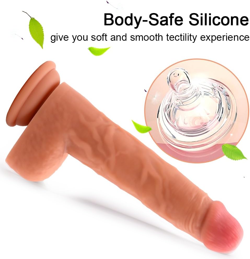 Realistic 6.5inch swinging Dildo