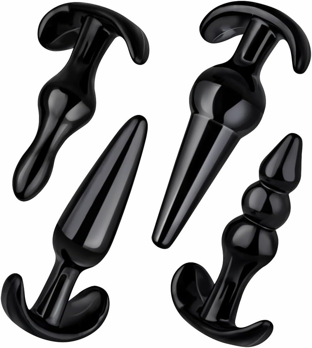 Silicone Anal Plug Training Set – Pack of 4