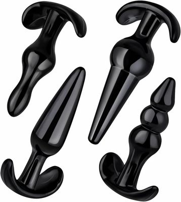 Silicone Anal Plug Training Set – Pack of 4 Silicone Anal Plug Training Set – Pack of 4