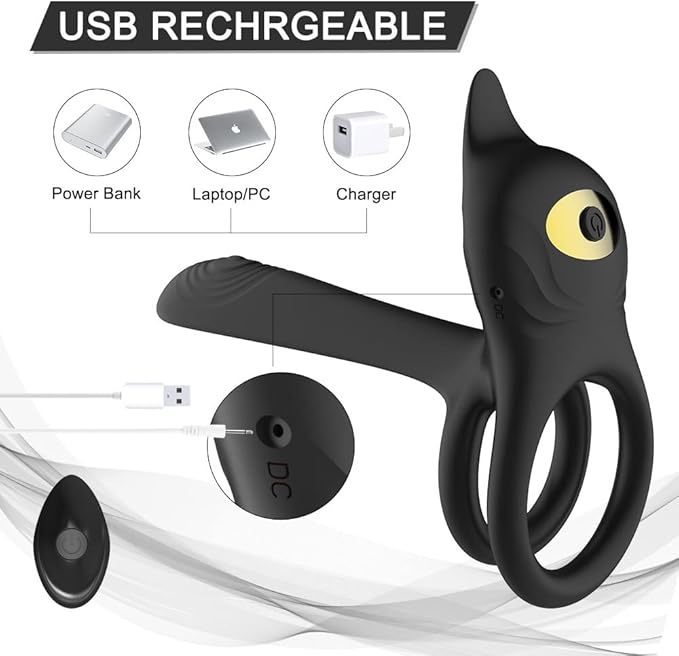 3-in-1 Vibrating Cock Ring