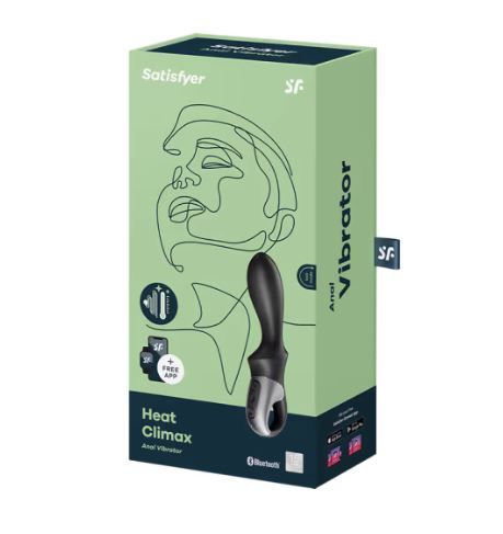 Satisfyer Heat Climax Warming Anal Vibrator With App Satisfyer Heat Climax Warming Anal Vibrator With App