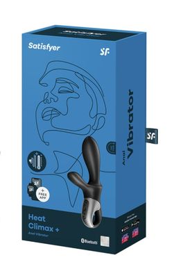 Satisfyer Heat Climax Warming Anal Vibrator With App Satisfyer Heat Climax Warming Anal Vibrator With App