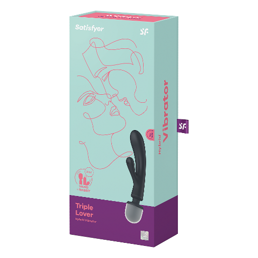 Satisfyer Triple Lover Grey