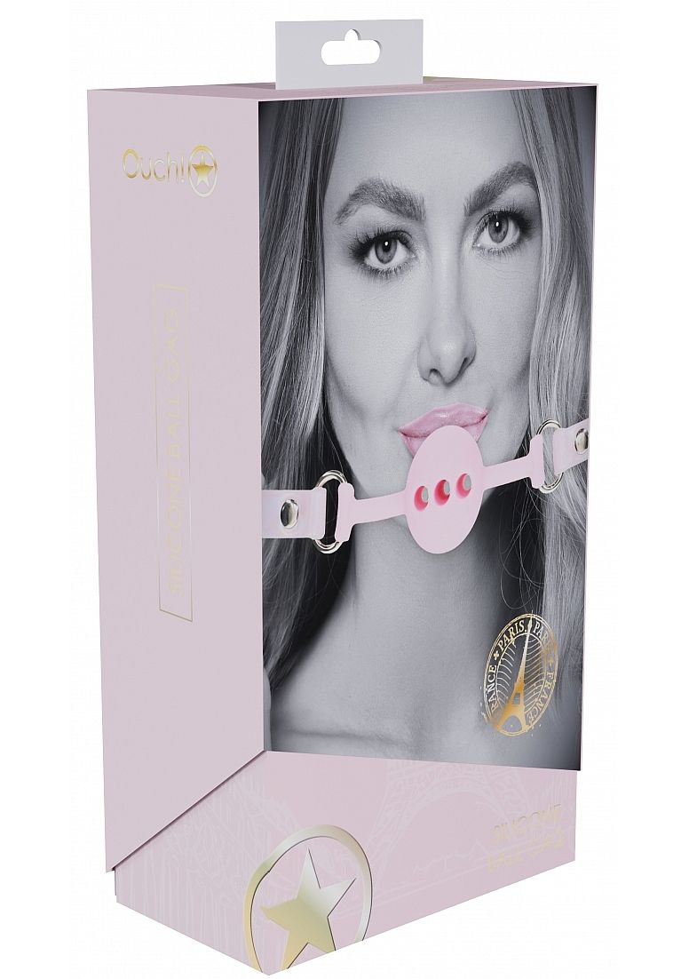 Ouch! Paris Collection - Silicone Ball Gag