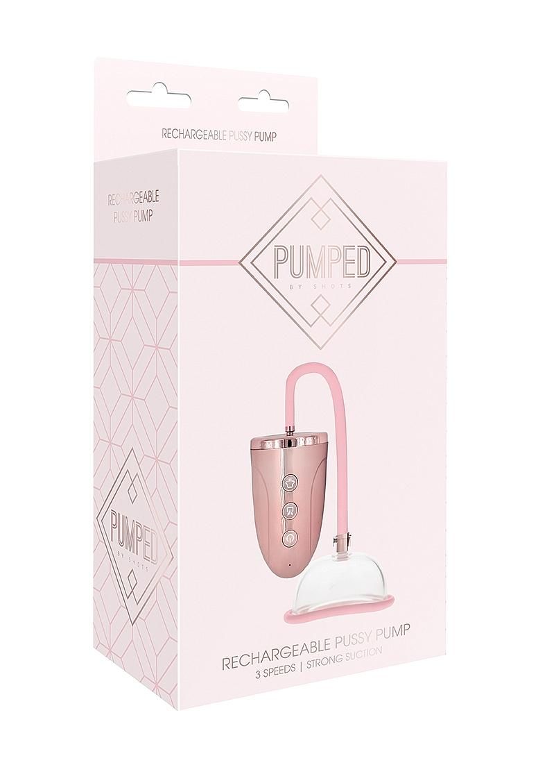 Pumped -Rechargeable Pussy Pump - Pink