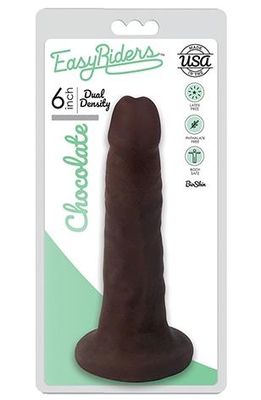 Easy Riders 6 Easy Riders 6" Slim Bioskin Dong Chocolate