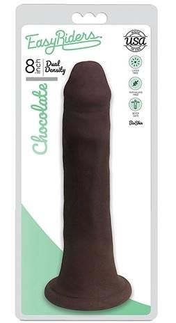 Easy Riders 8 Easy Riders 8" Slim Bioskin Dong Chocolate