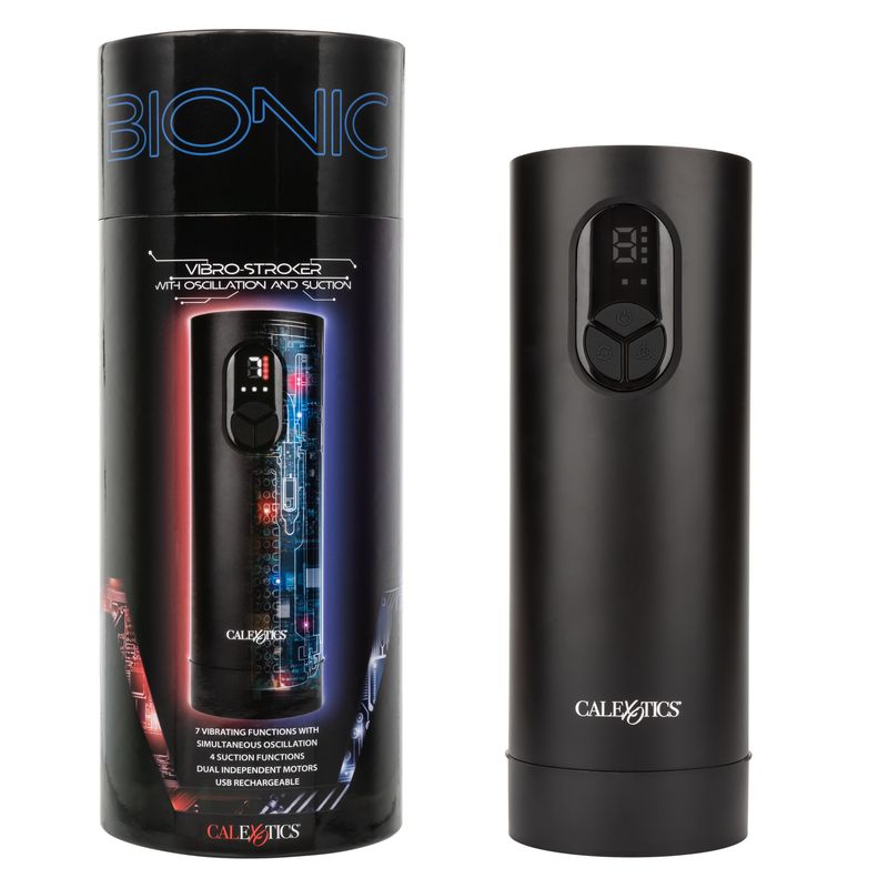 Bionic⢠Vibro Stroker with Oscillation and Suction Bionic⢠Vibro Stroker with Oscillation and Suction