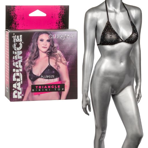 Radiance Plus Sized Triangle Bikini Top Radiance Plus Sized Triangle Bikini Top