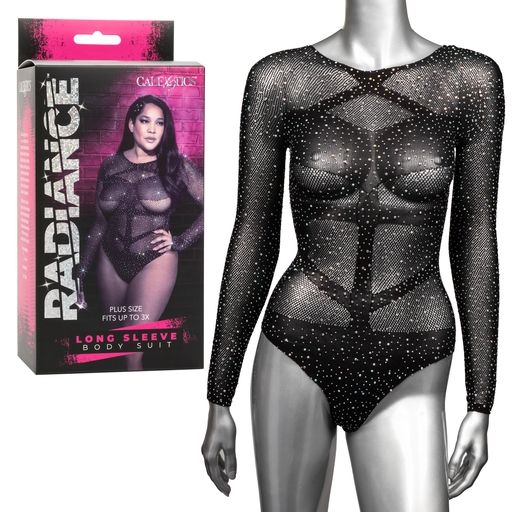 Radiance Plus Sized Long Sleeve Body Suit Radiance Plus Sized Long Sleeve Body Suit